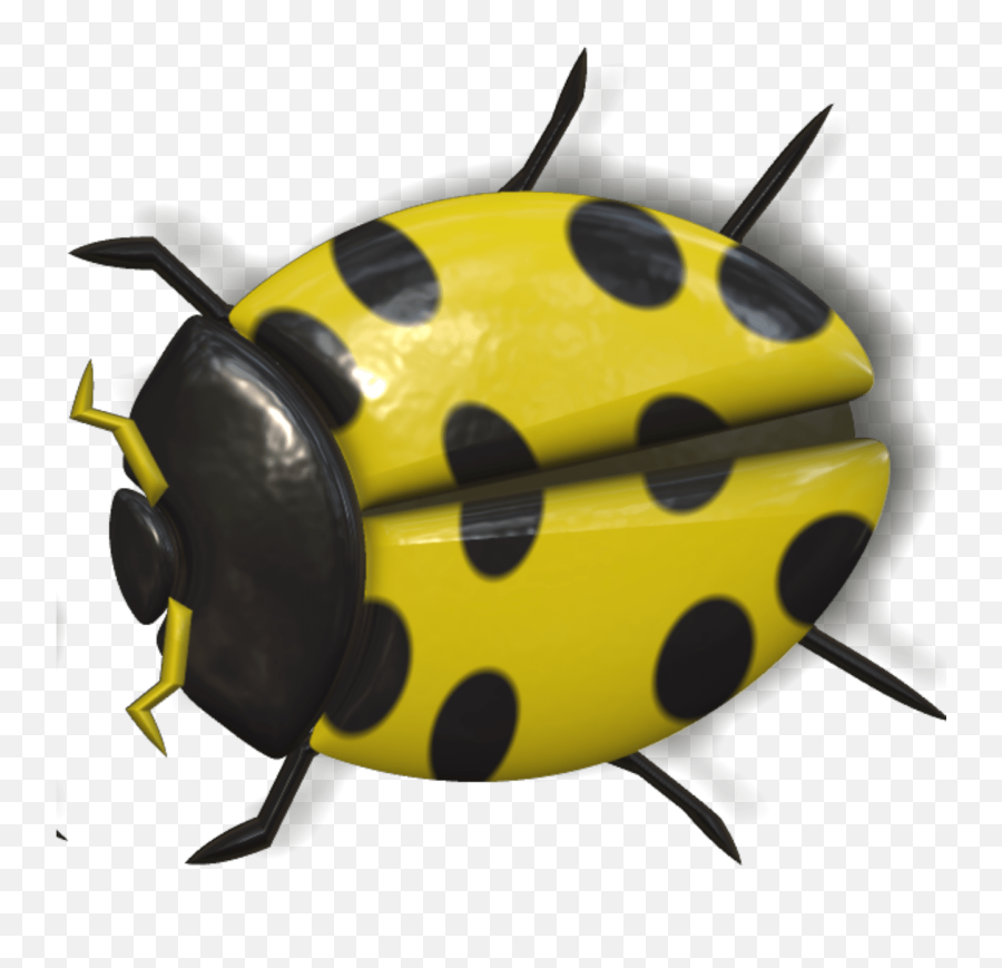 Ladybug Png Hd - Yellow Ladybug Png,Ladybug Png