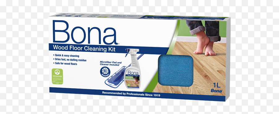 Wood Floor Cleaning Kit - Bona Wood Floor Cleaning Kit Png,Wood Floor Png