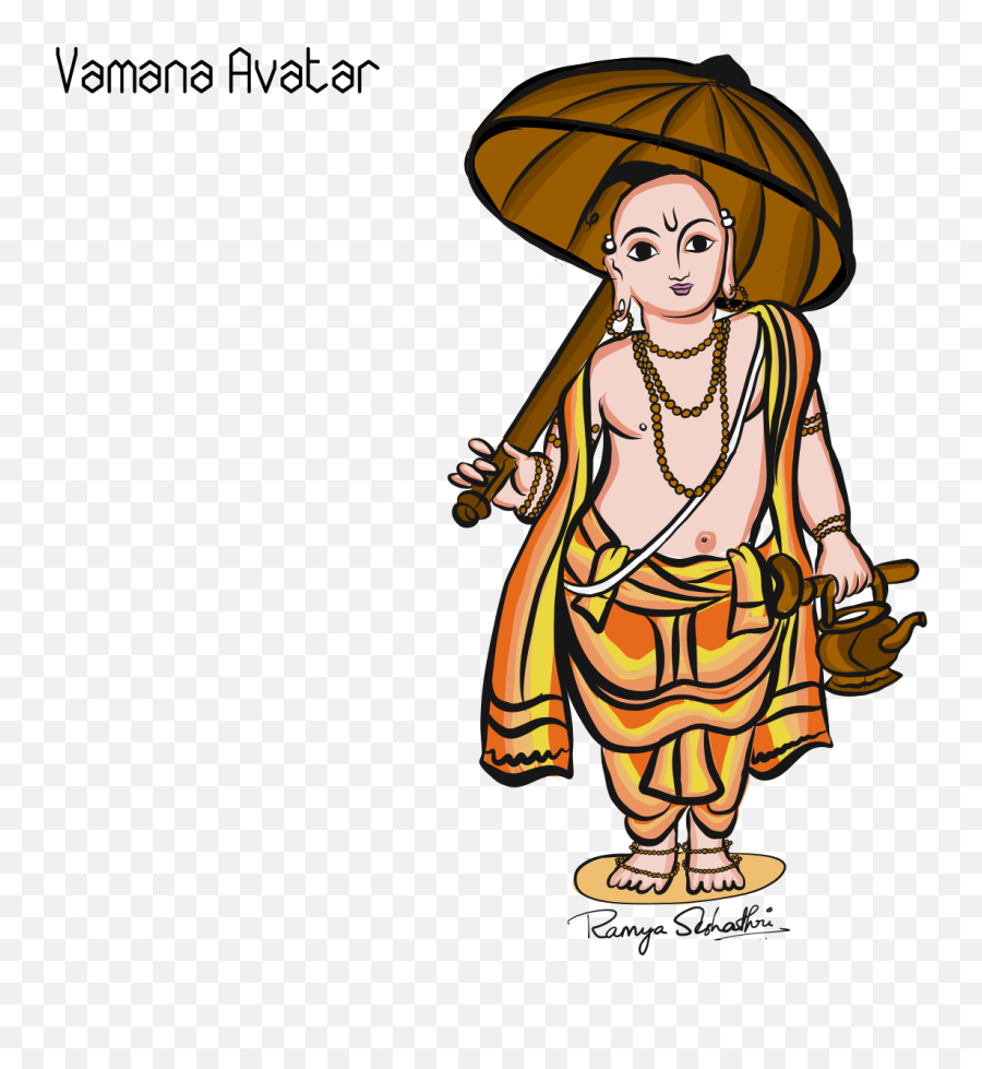 Vamana Avatar By Ramya Seshathri - Vamana Avatar Png,Avatar Png