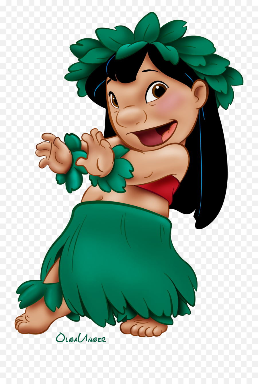 Flower Pelekai Stitch Png File Hd Hq - Lilo Png,Lilo Png