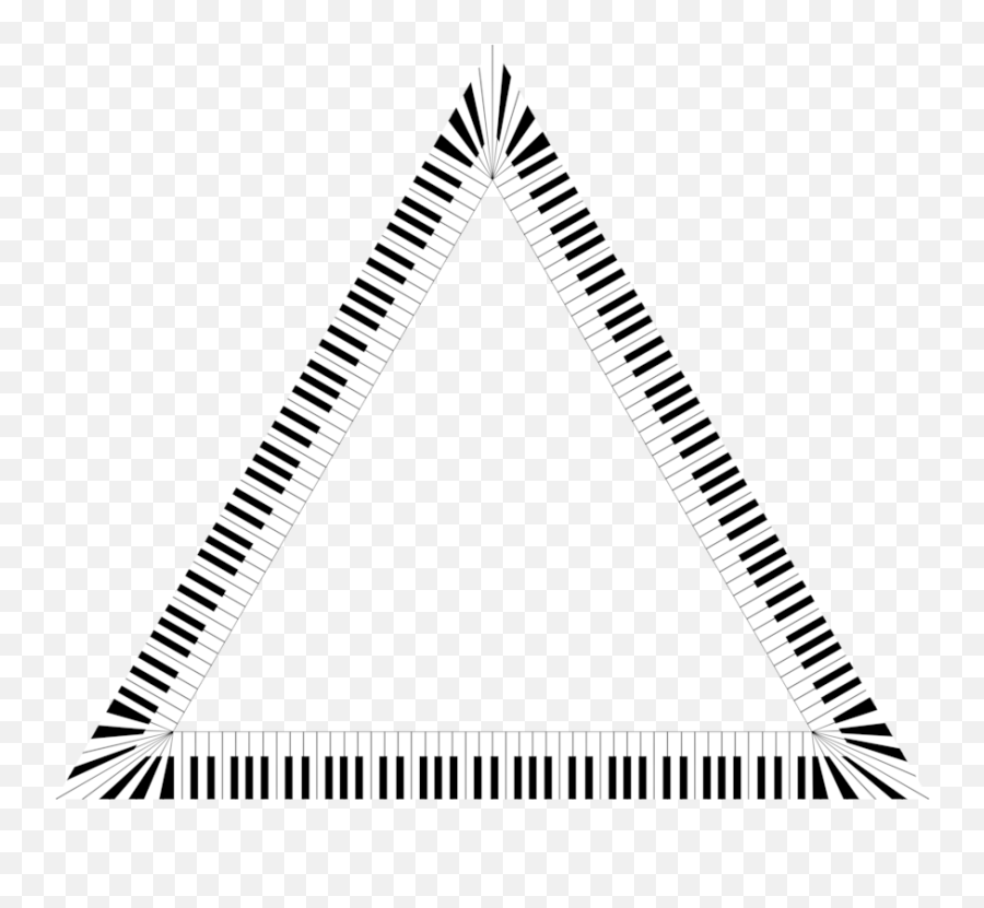 Piano Musical Keyboard Computer Icons - Piano Keys Triangle Png,Piano Keys Png