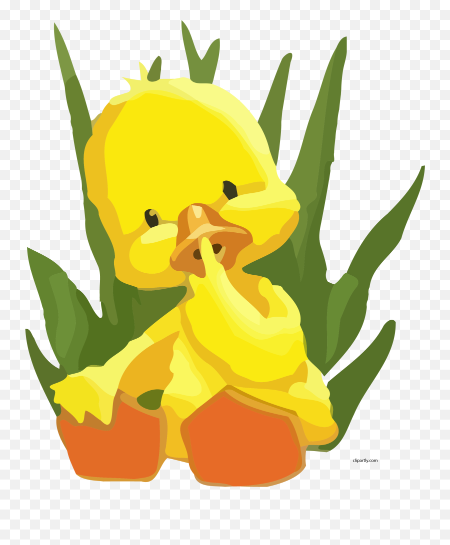 Shh Baby Duck Clipart Png - Free Clipart Duck Sitting,Shh Png