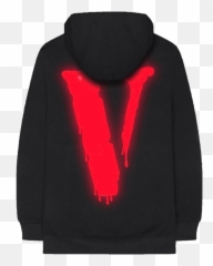 Vlone Drip Hoodie Black - Hoodie Png,Vlone Png