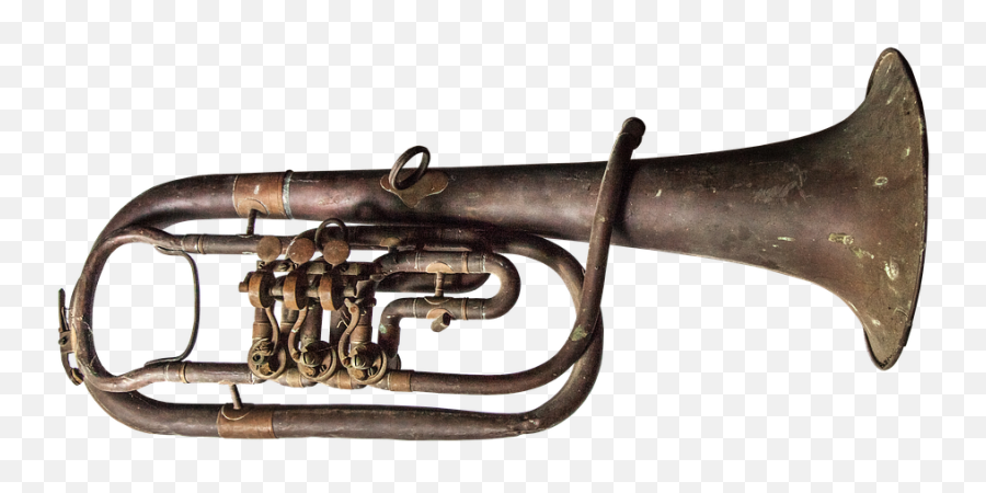 Free Photo Trumpet Started Instrument Verdigris Old Brass - Does Brass Tarnish Png,Trumpet Transparent Background