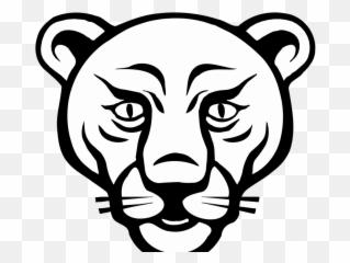 Download Hd Large Size Of How To Draw A Lion Face Roaring - Drawings Animals Faces png