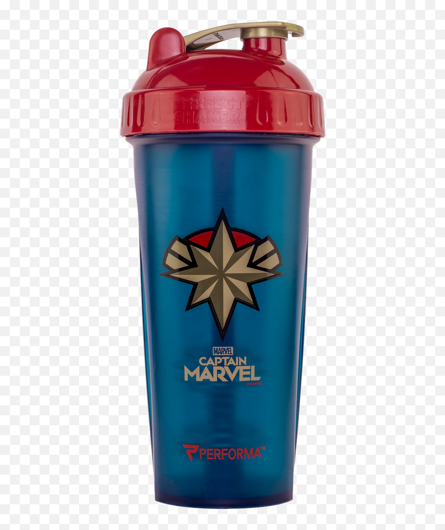 Captain Marvel Shaker Cup Collection Original - Water Perfectshaker Png,Cup Of Water Png