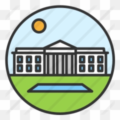 White House - Free monuments icons Circle png