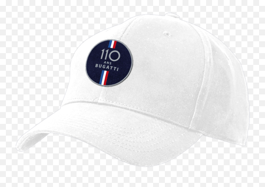 Bugatti 110th Anniversary Baseball Cap - White Official Licensed Merchandise Baseball Cap Png,Bugati Logo