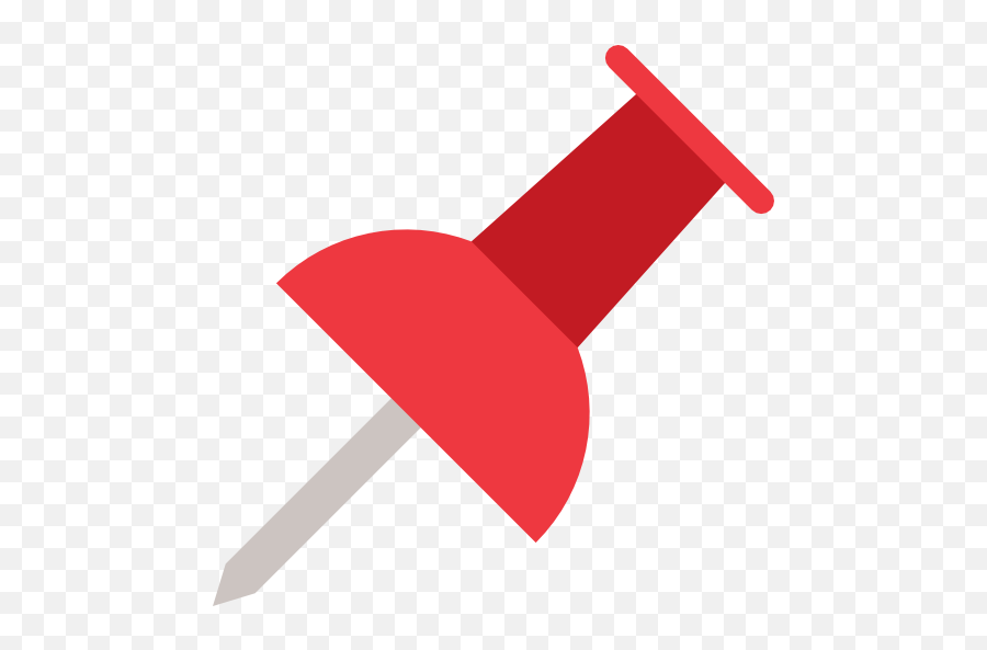 Thumbtack Icon - Push Pin Cartoon Png,Thumbtack Png