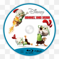 Chicken Little Bluray Disc Image - Sky Is Falling Chicken Png,Chicken Little Png