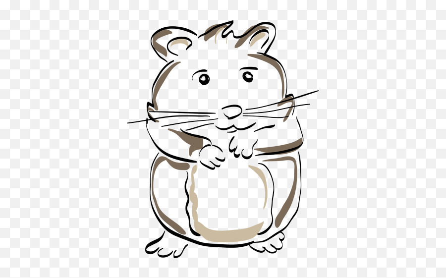 Hamster Rodent Drawing Mammal Transparent Png Images U2013 Free - Dessin Rongeur,Hamster Png