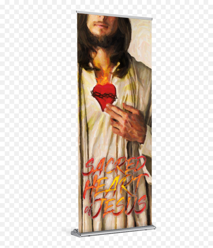 Sacred Heart Of Jesus Banner - Lollipop Png,Sacred Heart Png