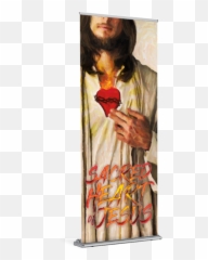 Sacred Heart Of Jesus Banner - Lollipop Png,Sacred Heart Png