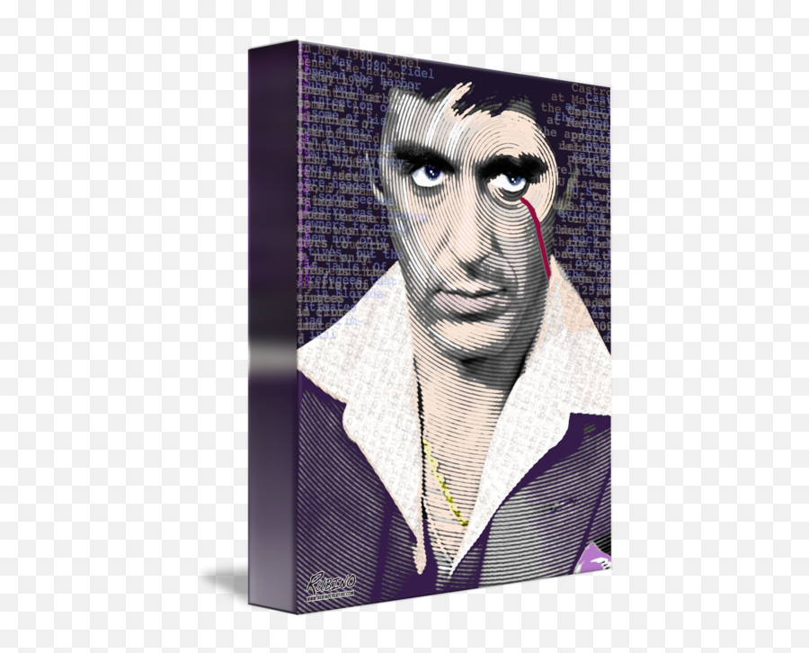 Al Pacino Scarface By Tony Rubino - Scarface Y Tony Montana Png,Scarface Png