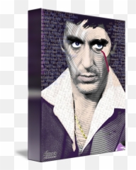 Al Pacino Scarface By Tony Rubino - Scarface Y Tony Montana Png,Scarface Png