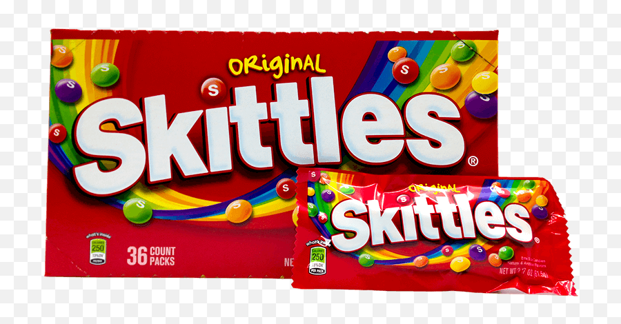 Skittles Original Fruit Flavor Candy - Skittles Png,Skittles Png