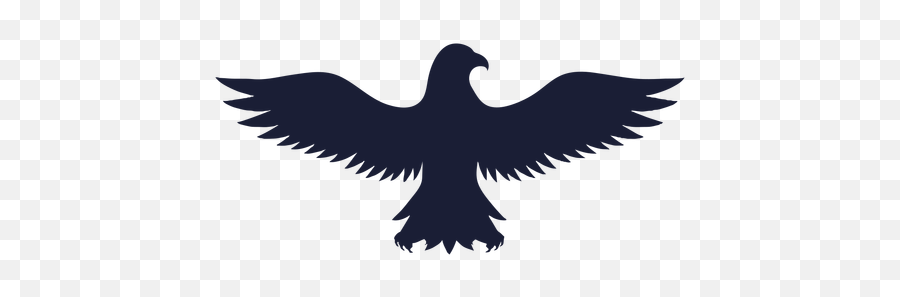 Eagle Wing Beak Silhouette - Silueta De Una Aguila Png,Aguila Png