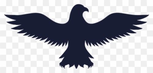 Eagle Wing Beak Silhouette - Silueta De Una Aguila Png,Aguila Png