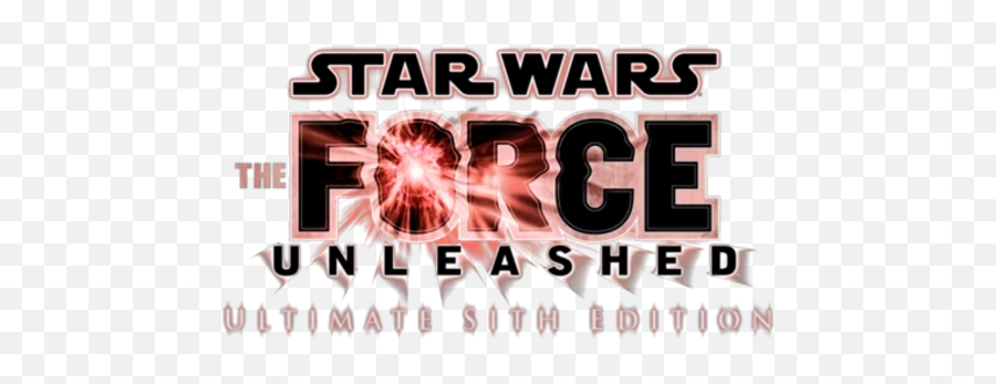 Logo For Star Wars The Force Unleashed Ultimate Sith - Star Wars Force Unleashed Logo Transparent Png,Star Wars Sith Logo
