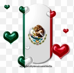 Monica Michielin Alfabetos Mexico Flag Alphabet And Png - Mexico Flag Tapestry