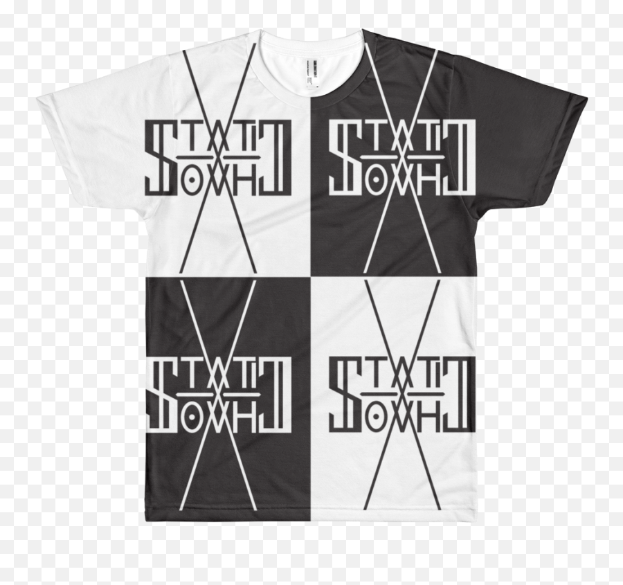 Sxc Checker V2 T - Shirt Full Sublimation Unisex Short Sleeve Png,Checker Pattern Png