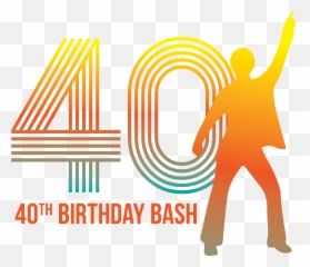 40th Birthday Bash - 40 Years Birthaday Logo Png,Birthday Bash Png