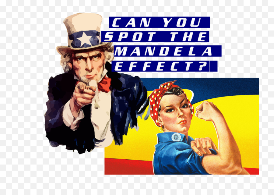 Uncle Sam Rosie Riveter Changed By - Uncle Sam I Want You Template Png,Rosie The Riveter Png