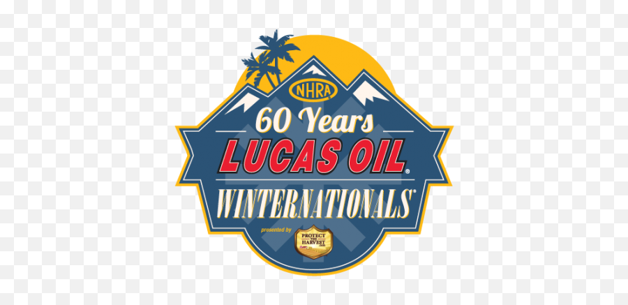 Lucas Oil Nhra Winternationals Presented By - Palm Tree Png,Standard Oil Logo