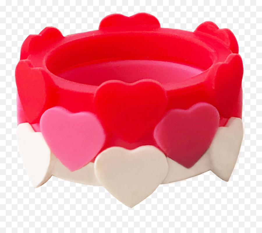 Candy Hearts Stackable Rings Bundle - Solid Png,Candy Hearts Png