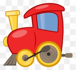 Toy Train Locomotive - Cartoon Train Engine Png,Toy Train Png