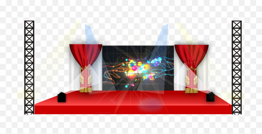 White Library Clip Art Cool Effects - Stage Show Png,Cool Effects Png
