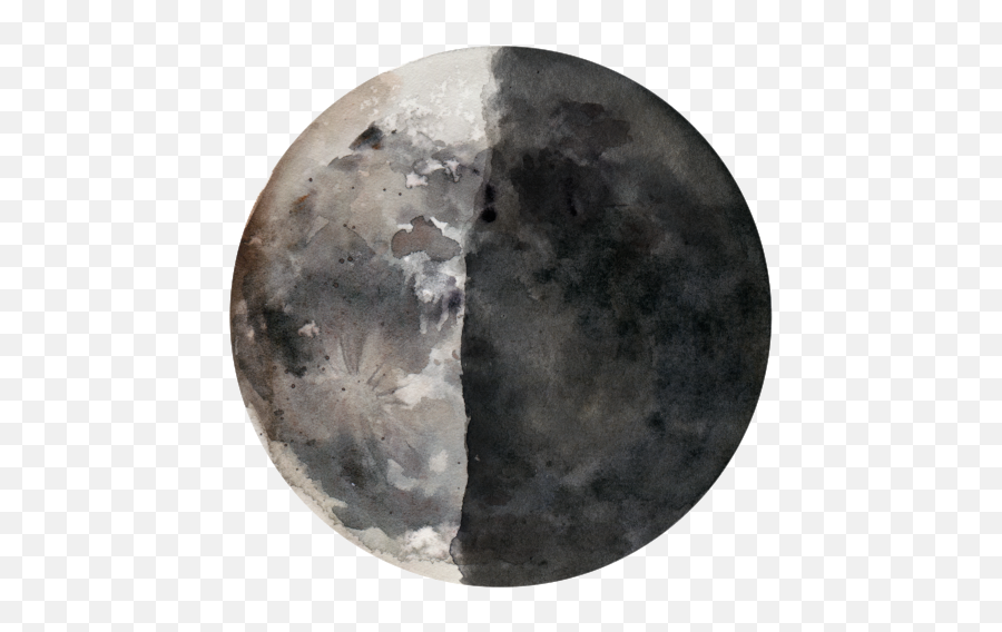 The Wisdom Of Moons Cycle A - Transparent Third Quarter Moon Png,Moon Phase Png