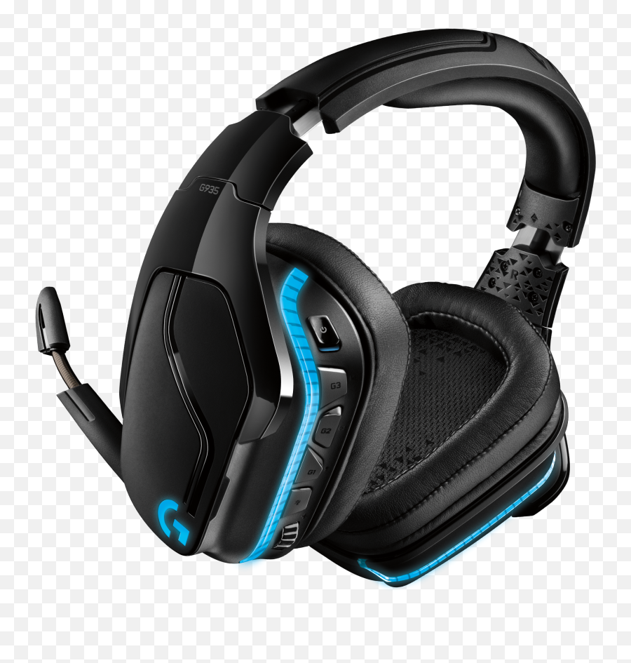 G935 Auriculares Inalámbricos Con Micrófono Sonido Envolvente 71 Y Lightsync Para Gaming - Logitech G935 Png,Audifonos Png