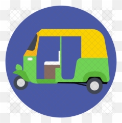 Free Auto Rickshaw Icon Of Flat Style - Commercial Vehicle png