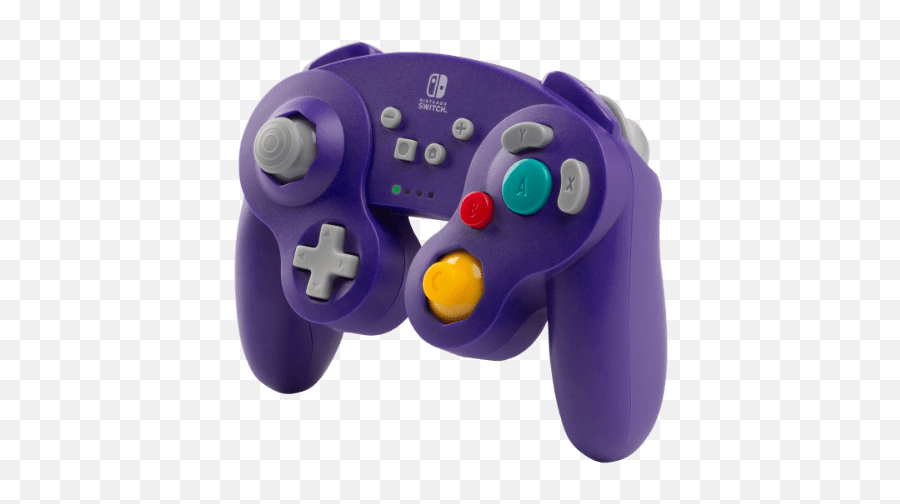 Wireless Controller For Nintendo Switch - Gamecube Style Purple Nintendo Switch Gamecube Controller Wireless Purple Png,Purple Play Icon