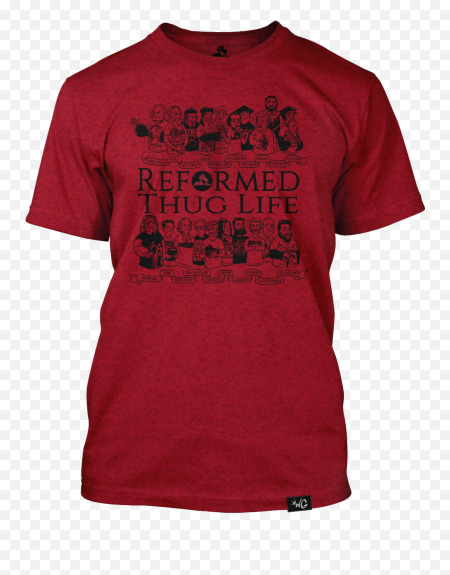 Reformed Thug Life Heather Red - Magneto Was Right Shirt Png,Thug Life Logo