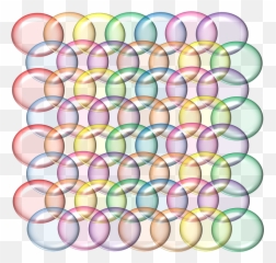 Rainbow Bubbles Translucent - Soap png