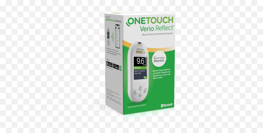 Onetouch Verio Reflect Blood Glucose - One Touch Verio Reflect Meter Png,Glucose Meter Icon