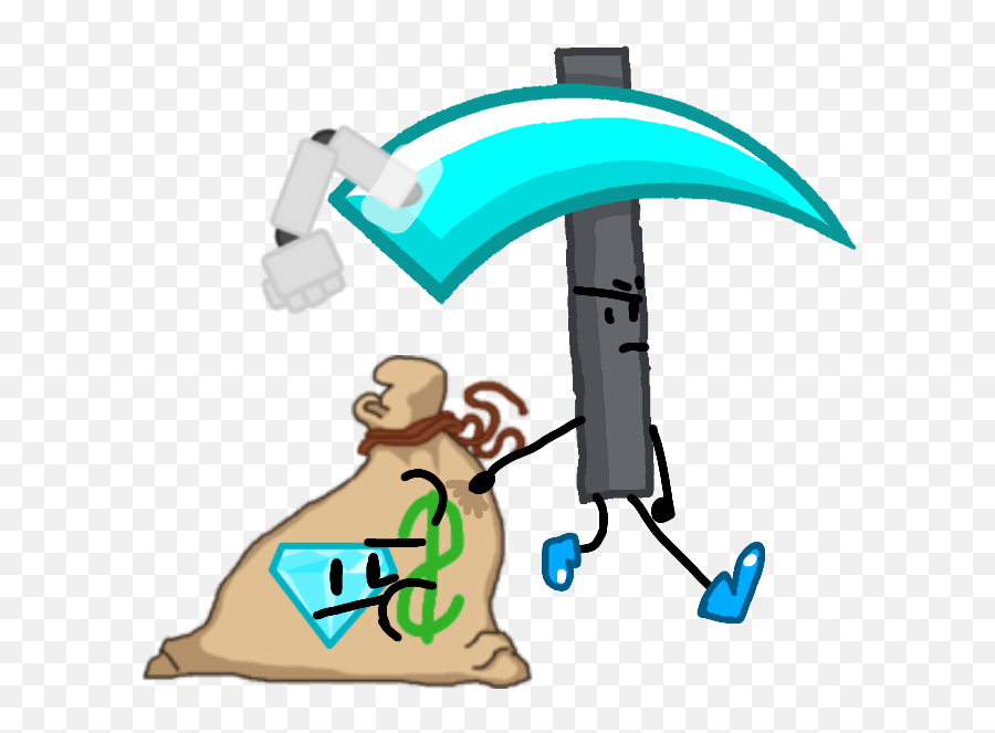 I See Your Cyborg Arm - Clip Art Png,Diamond Pickaxe Png
