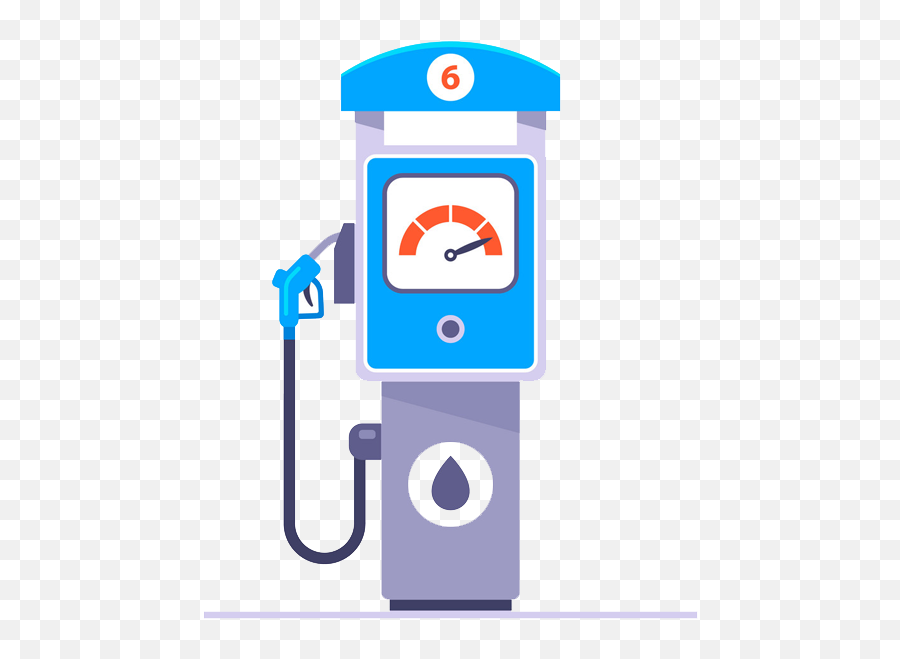 Jiffyfuels - Petrol Pump On White Background Png,Fuel Pump Icon