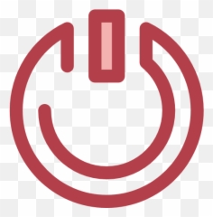 Power Button - Free Multimedia Icons Dot Png,Red Button Icon