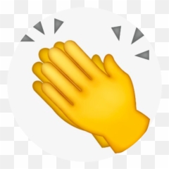 Creators - Transparent Clap Emoji Png