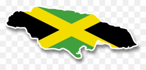Jamaican Drawing Flag Transparent Png - Transparent Jamaica Map Png,Jamaica Flag Png
