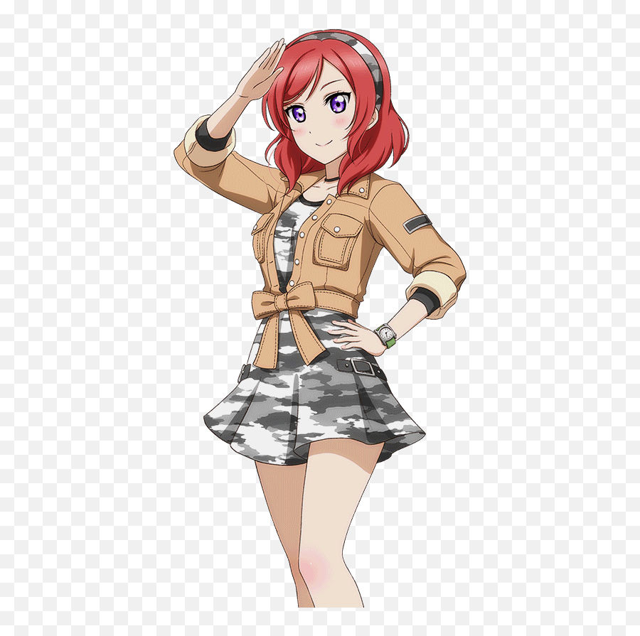 School Idol Tomodachi - Cards Album 595 Nishikino Maki Sr Love Live Military Cards Png,Neferpitou Icon