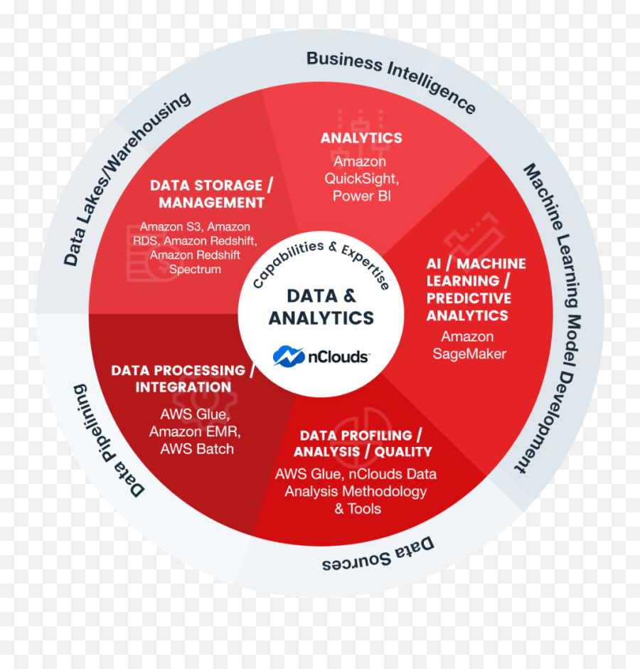 Aws Data U0026 Analytics Consulting Partner Nclouds - Dot Png,Aws Glue Icon