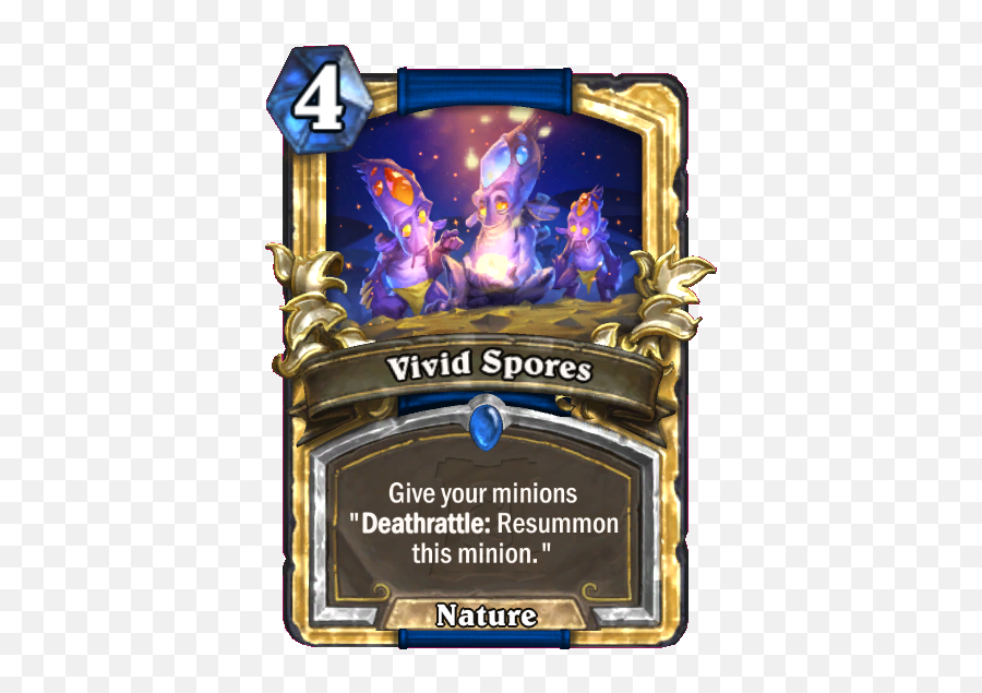 Vivid Spores - Hearthstone Wiki Hearthstone Polymorph Png,Vivid Icon Pack