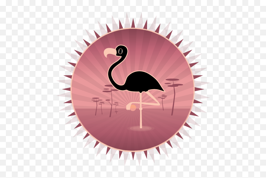 Vector Characters - Olivatordesigncom Maharshi Dayanand College Logo Png,Pink Flamingo Icon