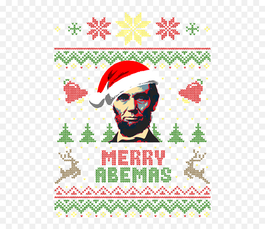 Merry Abemas Abraham Lincoln Christmas Womenu0027s Tank Top For - Abe Lincoln Merry Christmas Png,Abraham Lincoln Icon