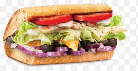 Deli Classic Subs - Veg Sandwich Png