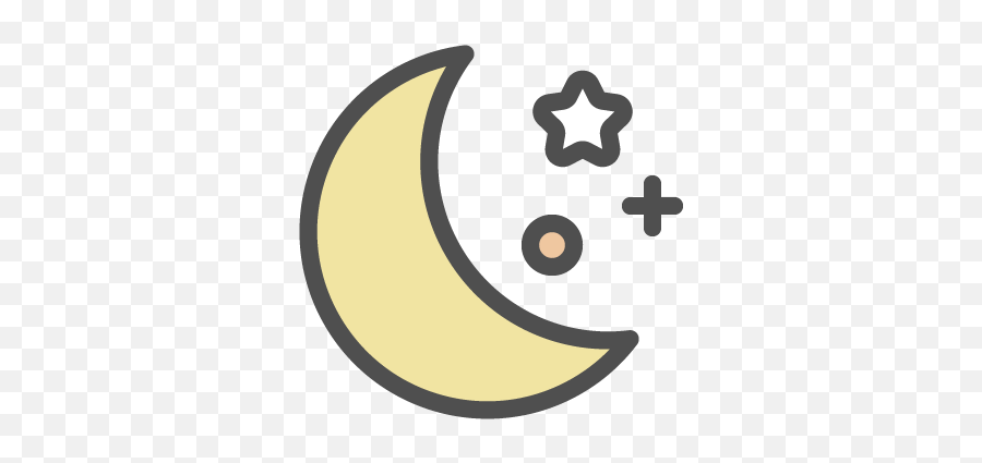 Moon Phase Icons Iconbros Png Night Time Icon